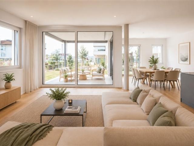 Exklusive 5.5 Zimmer Gartenwohnung an bester Lage