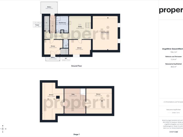 Exklusive 6.5 Zimmer Maisonette Wohnung in Bettlach Erstbezug nach Renovierung