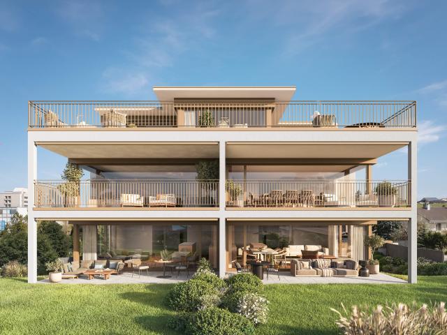 Exklusive Garten Maisonette mit 270 m² Garten & modernster Technik in Ettingen