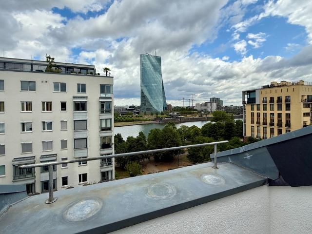 Exklusive Dachwohnung mit Skyline und Mainblick im Deutschherrnviertel von Sachsenhausen