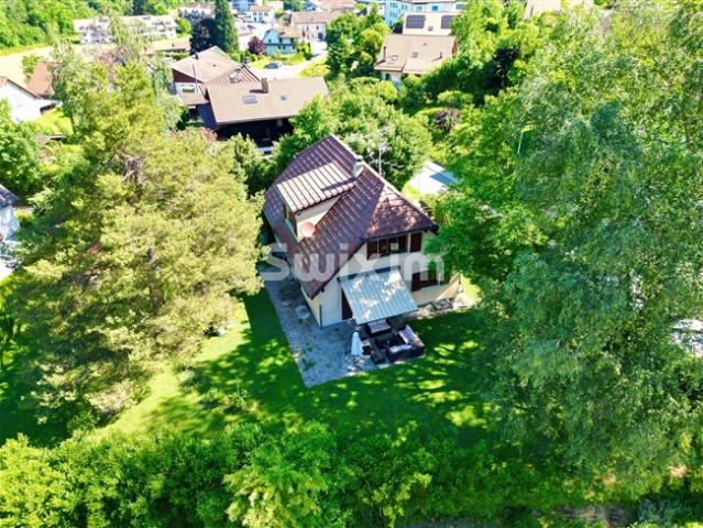 Exklusive Einzelvilla, 5 Schlafzimmer, Sauna und bewaldeter Garten, absolute Ruhe – Châtillens, Region Oron