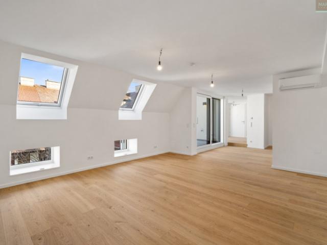 Exklusive Maisonette Wohnung mit Dachterrasse, Balkon und Rundumblick über Wien