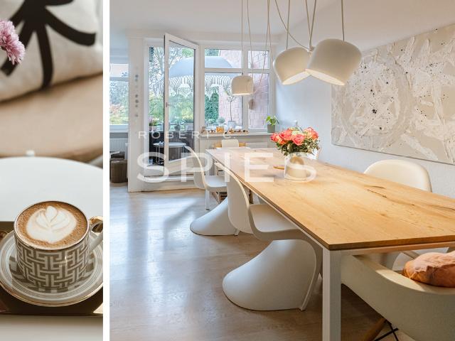 Exklusive Maisonettewohnung im Grünen mit Parkblick in Oberneuland