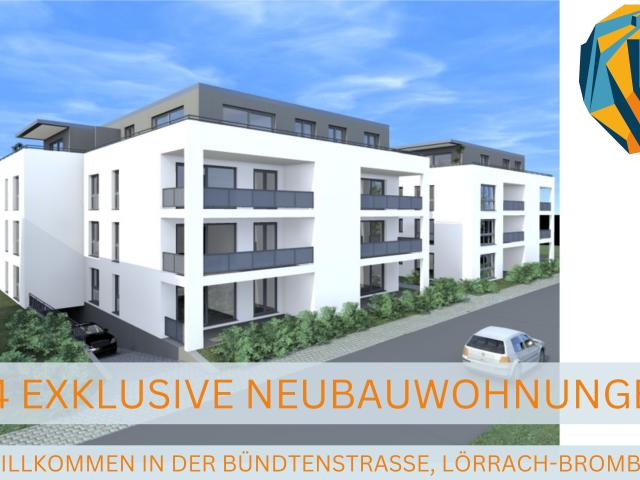 Exklusive Neubau Erdgeschosswohnung in Lörrach Brombach