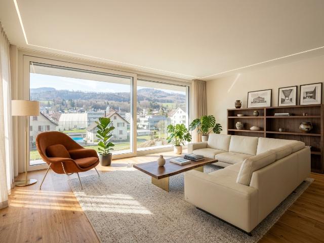 Exklusive Neubau 5.5 Zimmer Doppeleinfamilienhaus mit Weitsicht