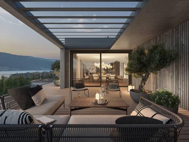 EXKLUSIVE NEUBAUWOHNUNG MIT TERRASSE UND EINZIGARTIGER ARCHITEKTUR AM BIELERSEE