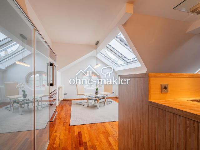 Exklusive Penthouse Wohnung. Ein Wohnjuwel in der begehrten Leipziger Südvorstadt