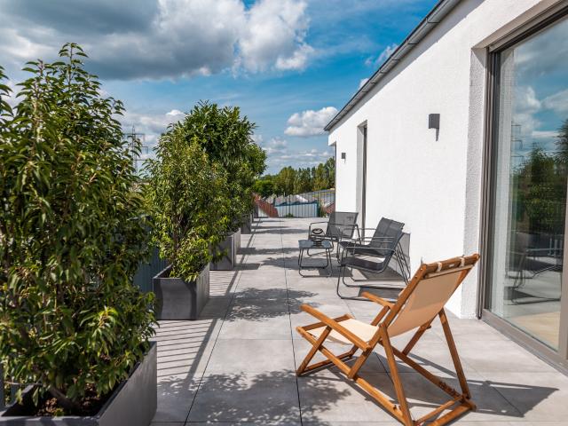 Exklusive Penthouse Wohnung mit herrlichem Blick auf die Bergstraße