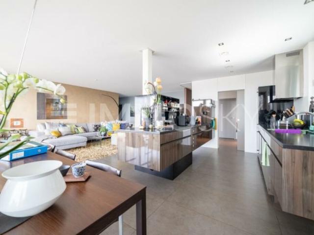 Exklusive Terrassenwohnung in Gampelen