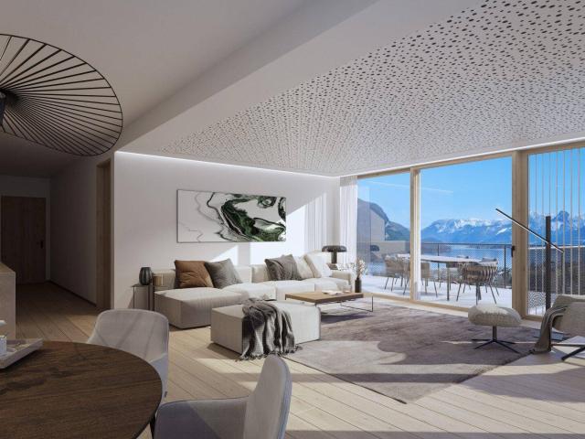 exklusive Terrassenwohnung mit Whirlpool & beeindruckendem Wolfgangsee Blick