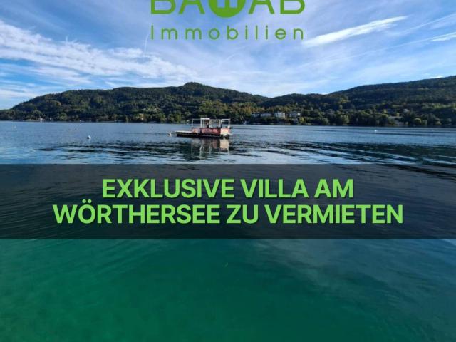 EXKLUSIVE VILLA IN KRUMPENDORF LUXUS. STIL. REPRÄSENTANZ