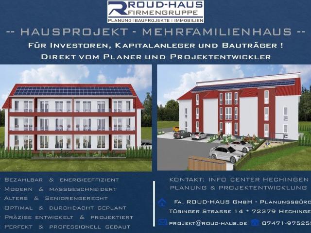 EXKLUSIVES MEHRFAMILIENHAUS PROJEKT!