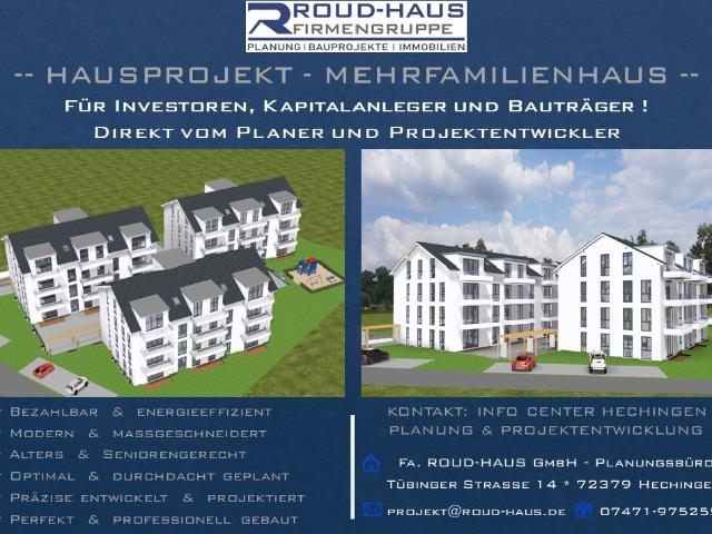 EXKLUSIVES MEHRFAMILIENHAUS PROJEKT!