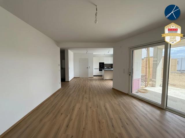 Exklusives Neubauprojekt: 3 Zimmer Wohnung mit geräumigen Balkon