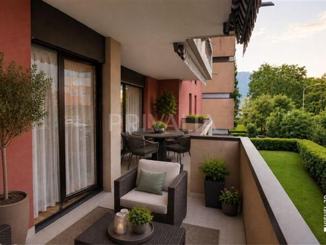 Exklusives Angebot Charmante Einzimmerwohnung mit Balkonen und Seeblick