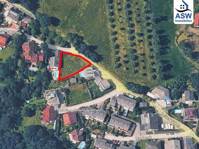 Exklusives Baugrundstück für Einfamilienhaus oder Doppelhaus in zentraler, sehr begehrter Lage