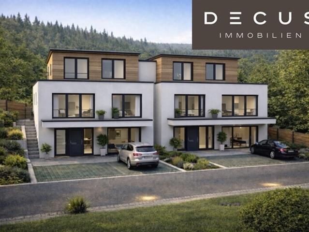 | Exklusives Doppelhaus am Bartberg in Pressbaum | Panoramalage mit Blick auf den Wienerwaldsee & direkter Waldrandlage | Schlüsselfertig |