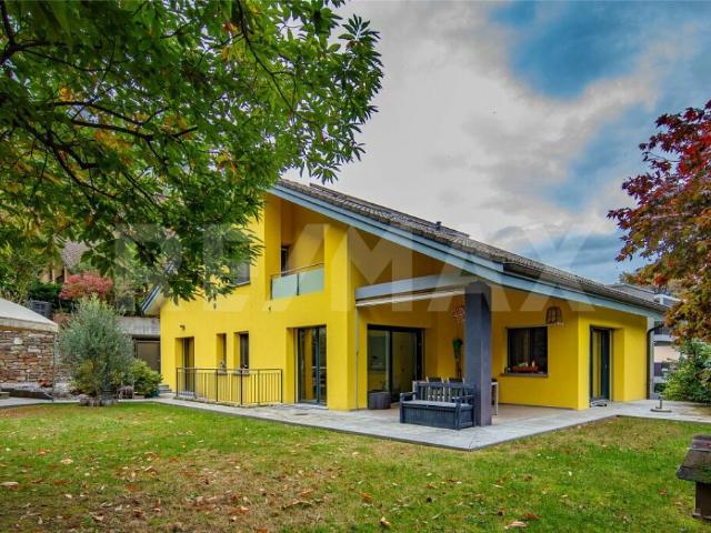 Exklusives Einfamilienhaus an ruhiger Lage bei Bellinzona