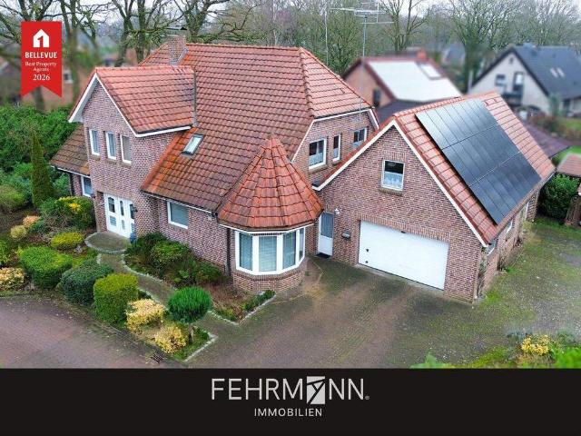 Exklusives Einfamilienhaus mit Doppelgarage in Top Lage von Uelsen
