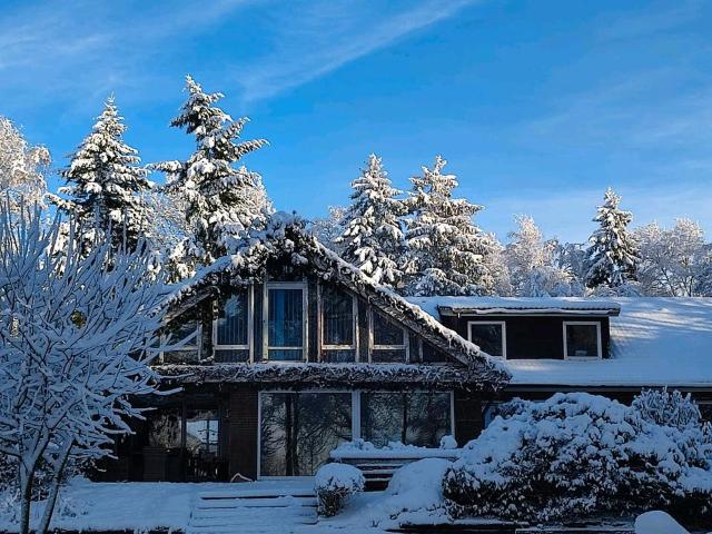 Exklusives Einfamilienhaus mit ELW + Kamin + Sauna + viel Platz