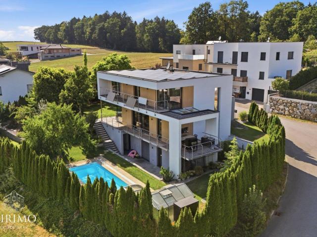 Exklusives Einfamilienhaus mit Panoramablick, Salzwasserpool, Photovoltaik und hochwertiger Ausstattung in Arbing bei Perg