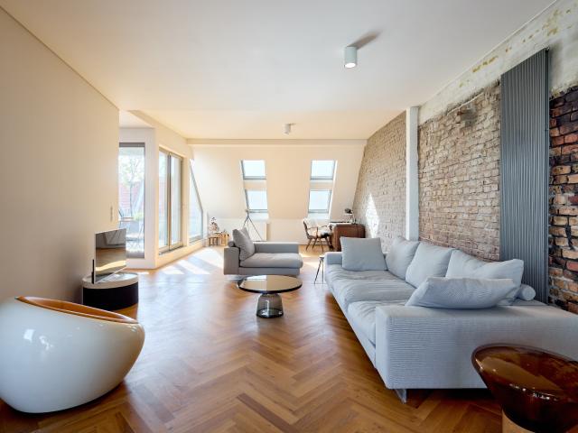 Exklusives Loft Penthouse mit Panoramablick über Berlin am Boxhagener Platz