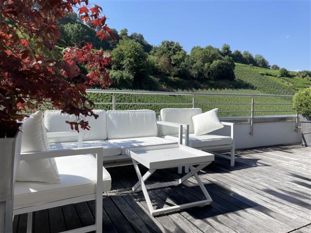 Exklusives Penthouse in Sion mit seiner 100 m² großen Terrasse