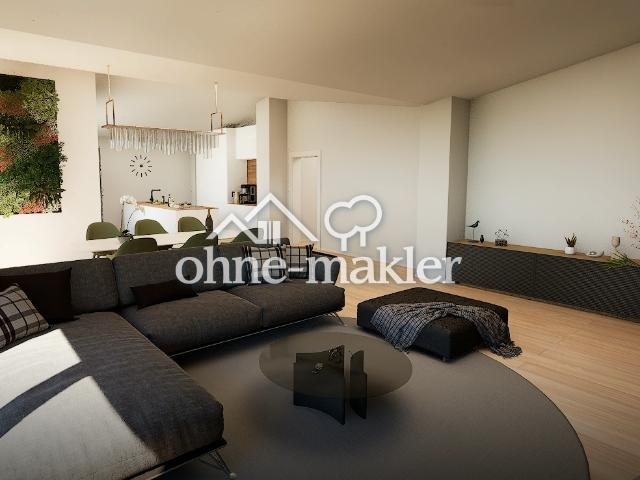 Exklusives Penthouse mit beeindruckender Raumhöhe und Panoramablick W13