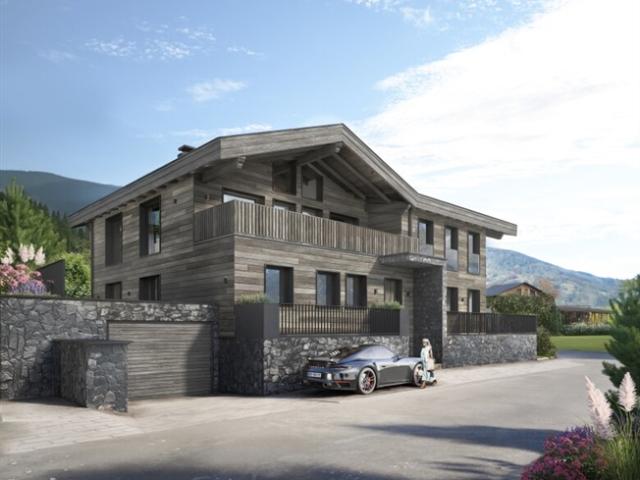 Exklusive Premium Chalets mit Blick auf den Kaiser in Going Tourismus Widmung