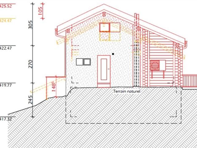 Exklusives Projekt für die komplette Renovierung eines Chalets 15 Gehminuten vom Zentrum von Crans entfernt