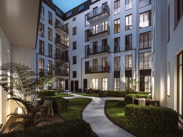 Exklusives Studio Apartment mit Loft Feeling und Hof Terrasse