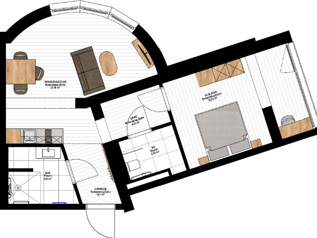 Park Residenz Bad Mühllacken – Modernes Wohnen für Best Ager Wohnungstyp F