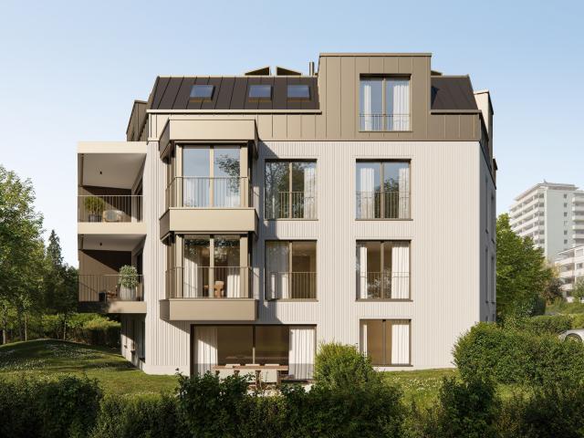 Exklusives Wohnen mit grosszügigem Privatgarten in Zürich Höngg