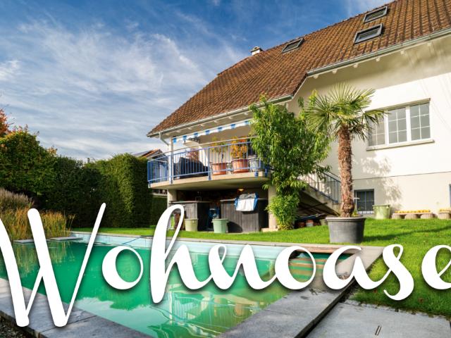 Exklusives 5.5 Zimmer EFH mit Pool Freistehend und komfortabel