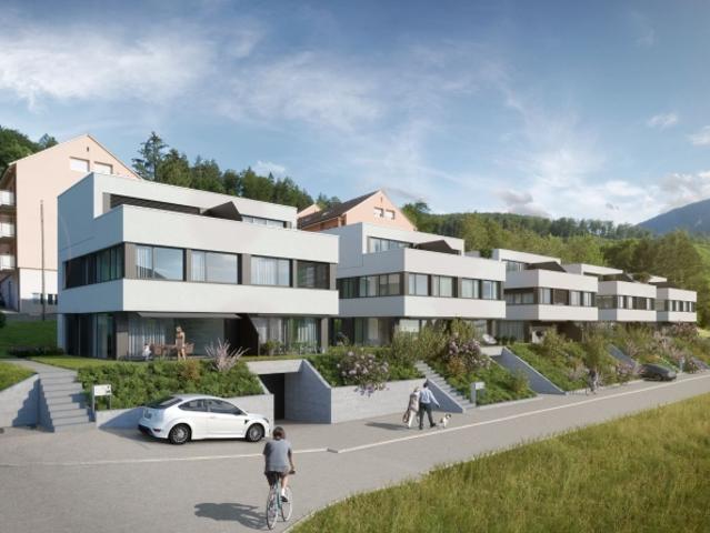 Exklusives 5.5 Zimmer Neubau Doppeleinfamilienhaus mit zwei Einstellplätzen