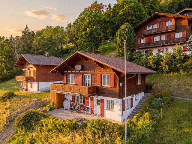 Exklusives 5 Zimmer Ferienchalet mit Einliegerwohnung und Panorama
