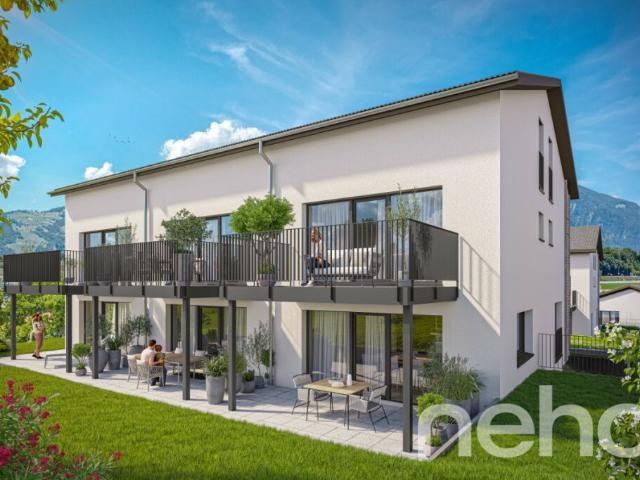 Exklusives 6.5 Zimmer Reiheneckhaus an erhöhter Lage