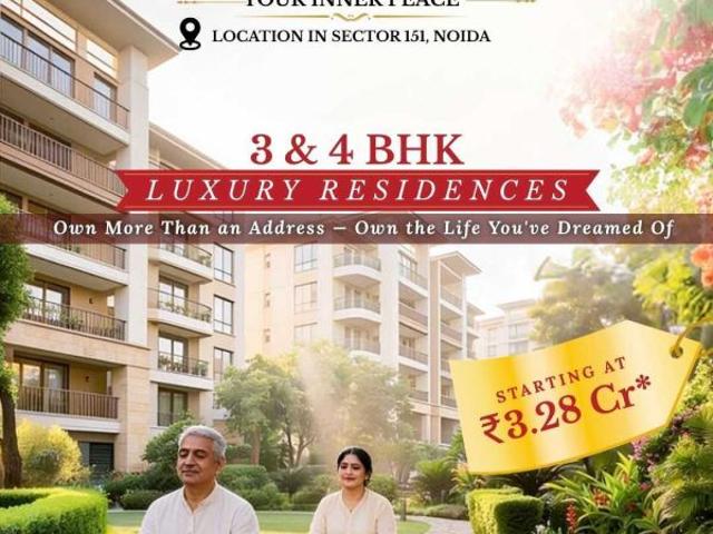 Experion Saatori Sector 151 Noida | Luxury 3 &amp  4 BHK Flats Near Noida Expressway
