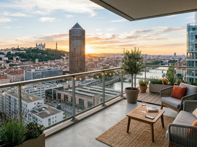EXPOSITION SUD 43M2 DE TERRASSE PARKING 14ÈME ÉTAGE BUANDERIE APPARTEMENT 4 PIÈCES INCROYABLE