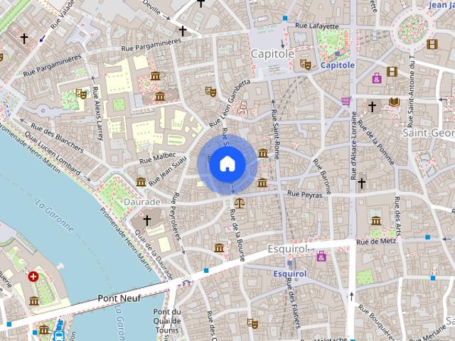 Exquisite double bedroom near Université Toulouse Capitole