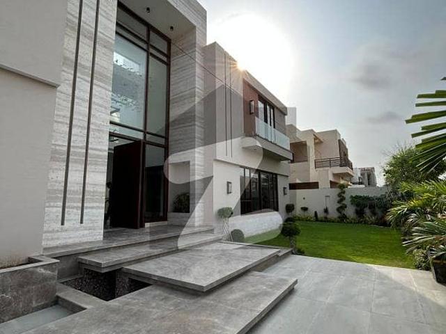 Exquisite Luxury: Fully furnished Brand New Bungalow For Sale In DHA Phase 8, Karachi