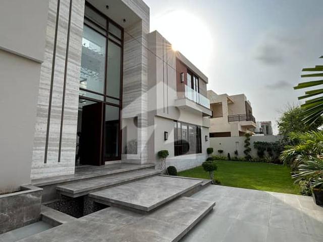 Exquisite Luxury: Fully Furnished Brand New Bungalow For Sale In DHA Phase 8, Karachi
