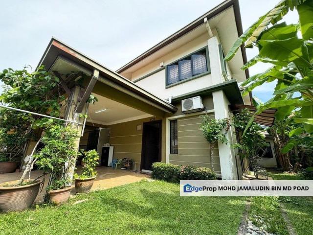 EXTENDED KITCHEN & STRICTLY GATED GUARDED. Double Storey Cluster Semi D Cahaya SPK @ Shah Alam