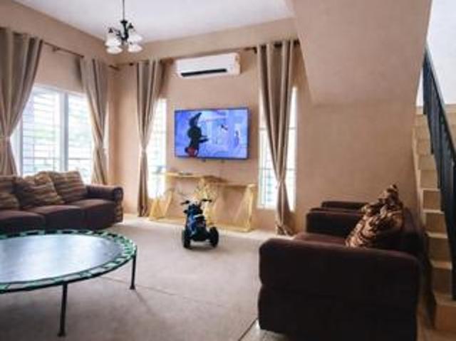 Extra tanah Superlink Double Storey Taman Bentara Kebun Baharu Tel