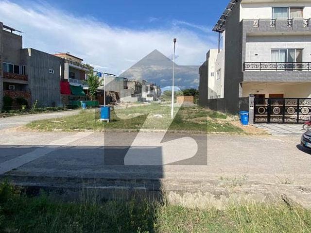 Extra Front 10 Marla Corner Plot For Sale Block O, Gulberg Residencia Islamabad