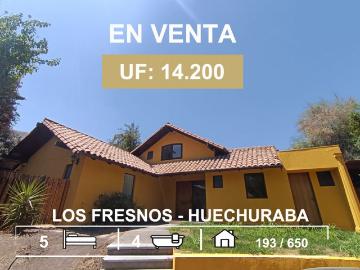 Extraordinaria casa en condominio huechuraba