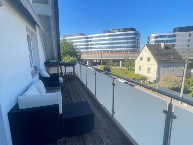 Extravagante Wohnung mit großem Balkon. Dynatrace