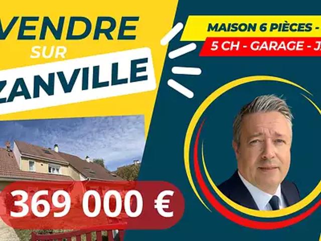 Ezanville 95460 Achat / Vente maison 6 pièces t6 terrasse parking
