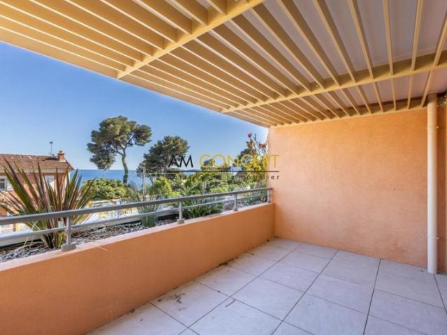 ÈZE 2 ELEGANTS 2 PIÈCES AVEC TERRASSE ET VUE MER RÉSI