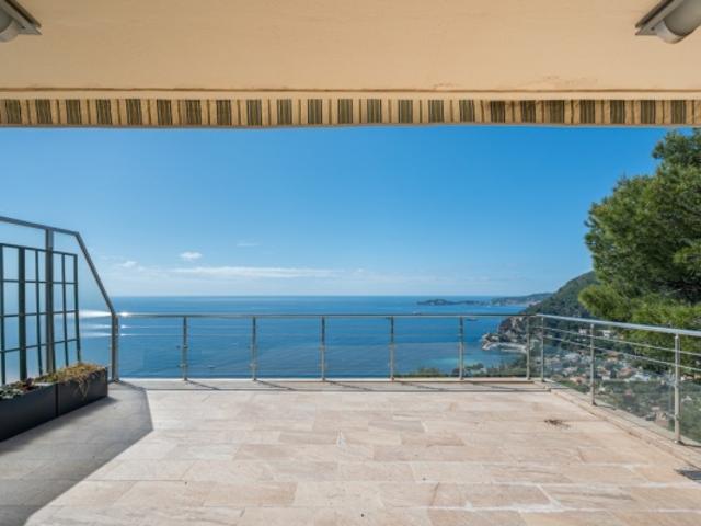 EZE BORD DE MER APPARTEMENT 6 PIECES A VENDRE DE 143M² VUE MER PANORAMIQUE TERRASSE CAVE PARKING